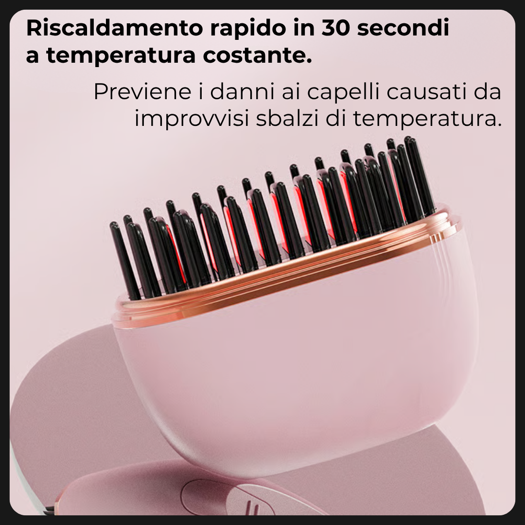 piastra cordless ricaricabile Glowli